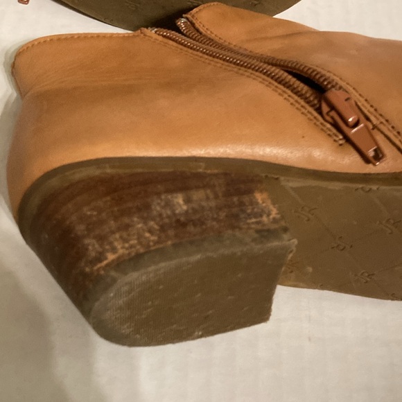 Jack Rogers tan leather booties size 6.5M - Picture 6 of 12